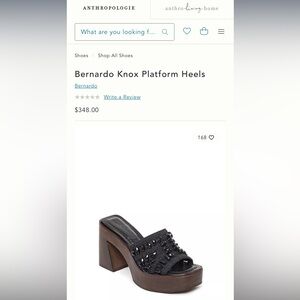 Brand new platform heels